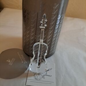 Swarovski crystal vintage 1996 Violin in box with C0A excellent